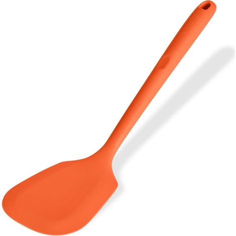 Silikon Pfannenwender hitzebeständig bis 315°C, Orange, 34.5cm