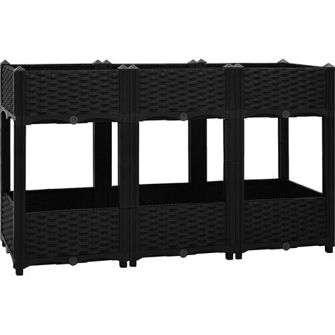 Maison Exclusive - Hochbeet 120x40x71 cm Polypropylen