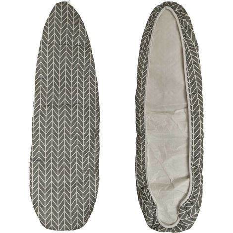 vhbw Ironing Board Cover Replacement for Laurastar 5607804785, MyCover for - Grey White