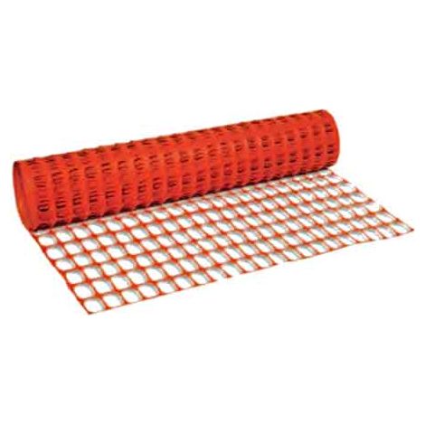 RETE DI DELIMITAZIONE CANTIERE LEGGERA 1,2x50 mt - 60 mq- IDEAL STAR
