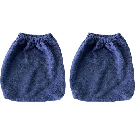 2x Sac de Protection pour Étriers - Tissu Peluche Doux - Garde-selle Anti-rayures - Équitation et Transport - 15 x 20 cm (1/5)