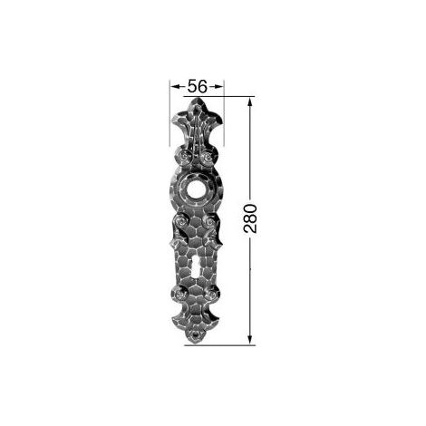 Soporte puerta Nr.208H PZ Ei Rowe