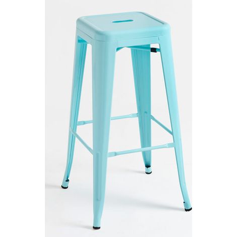 Packs Taburetes Altos - Pack 2 Taburetes Torix Altos 76 cm - Azul cielo (1/5)