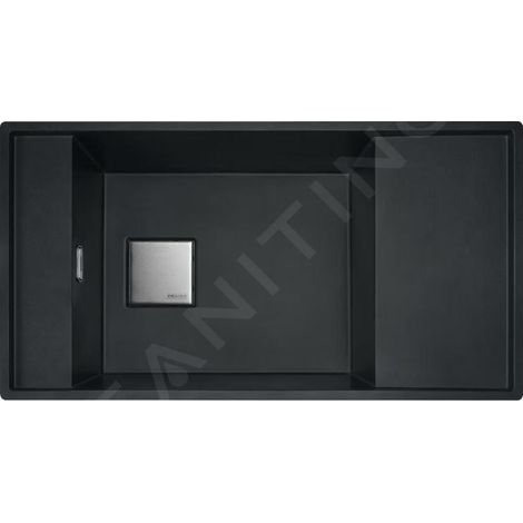 Franke Fresno - Évier en Fragranit FSG 611-88, 88x50 cm, onyx 114.0616.906 (1/3)