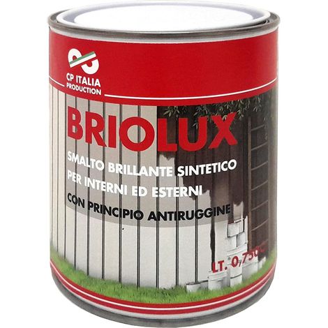 Smalto Briolux 375ML Bianco Perla 6 Pezzi