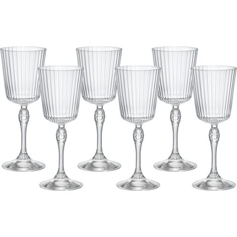 America '20s Verre Cocktail 24 Cl Set De 6 - Bormioli Rocco