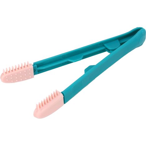 cepillo de silicona para limpiar los ojos, cabezal suave desmontable, mango ergonómico, para todas las razas de gatos. (1/5)