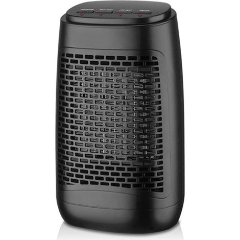 Petit radiateur électrique-1200W chauffage electrique soufflant,Protection contre la surchauffe&Protection contre le basculement mini radiateur soufflant céramique pour la chambre à coucher du bureau (1/5)