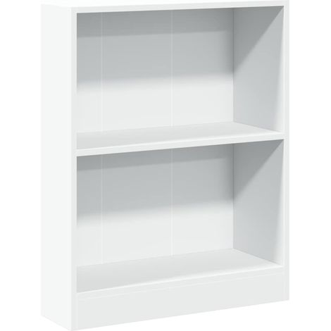 Maison Exclusive - Libreria Bianca 60x24x76 cm in Legno Multistrato (1/5)