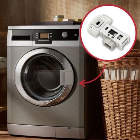Verrouillage de porte électrique - 00603514 - Pour lave-linge à chargement frontal - Modèle universel - Unité (1/5)