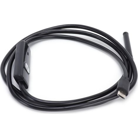 Caméra d'inspection HD USB 5,5 mm avec 6 LED à intensité variable, pour tuyauterie industrielle et machinerie (1/5)