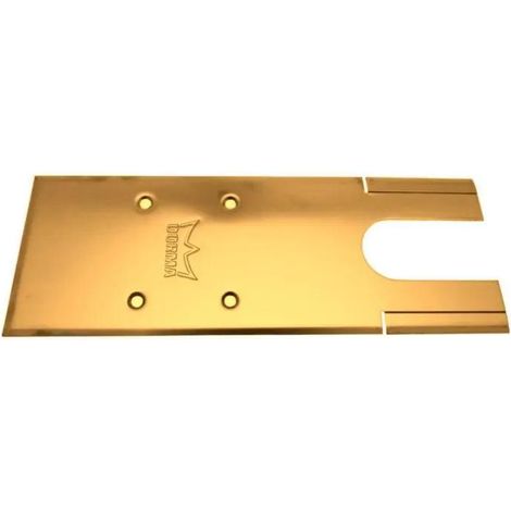 Dorma N7510 Placa de latón para puerta pivotante