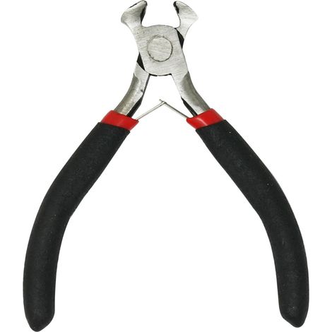 Dapetz ® Mini End Cutting Pliers 4 Inches End Nippers Small Jewelry Making Pliers Convex Shoulder Thin Precision Wire Cutters Fine Pliers Micro Shoes Repair Tool Pull Nails Beading Hobby Work Craft (1/5)