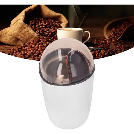 Elektrische Kaffeemühle mit 200 W Leistung zum Mahlen von Kaffeebohnen, Gewürzen usw., mit Edelstahlklingen, europäischer Standard 220 V. (1/5)