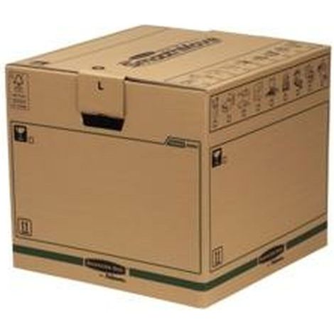 Scatola di cartone per traslochi Fellowes 41,2 X 48 X 47 cm (1/5)