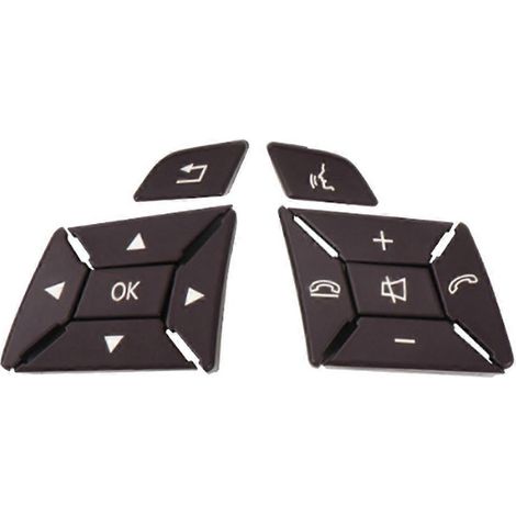 Commandes multifonctions au volant pour Mercedes Classe ML W166 W292références 1669052800 et 1669052900couleur marron. (1/5)
