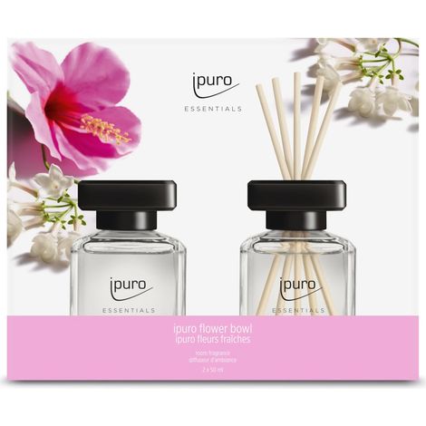ipuro Essentials Raumduft flower bowl 2 x 50 ml Diffuser
