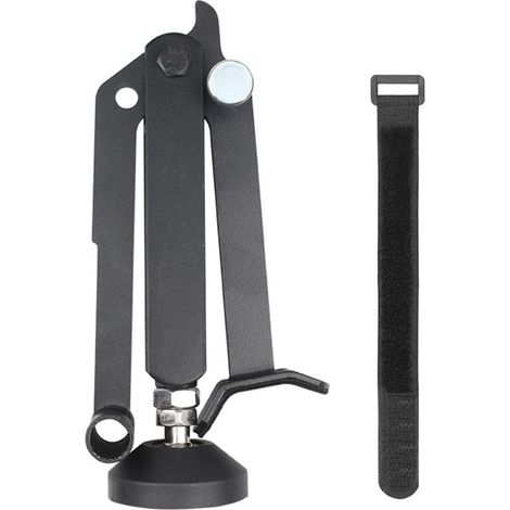Cadre de support de levage pliable pour motos, cadre de grue pliable et stable pour motos avec accoudoirs améliorés (1/5)