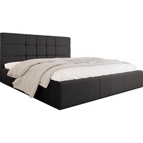 Lit ComfiDream Velora I, Inari 96, Double, 180x200, Tissu, Disponible, 191x212x105cm (1/5)