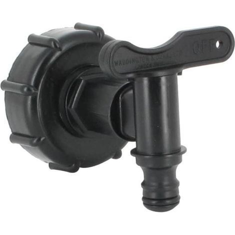pair Conexión S60X6 - Grifo HDPE para depósito de agua de 1000L (1/5)