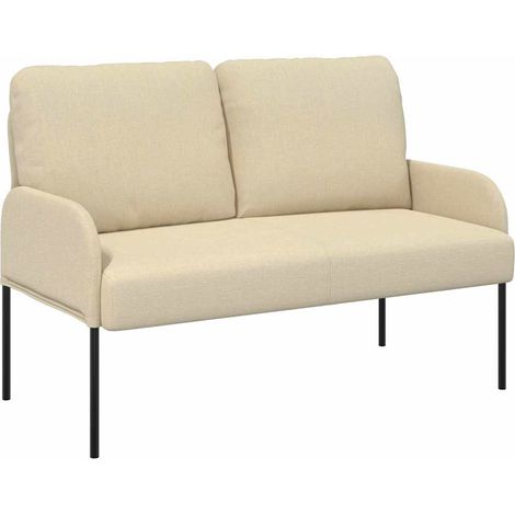 Maison Exclusive - Divani con cuscino 110cm Crema Legno compensato