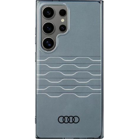 Audi IML Schutzhülle mit geometrischem Muster S24 Ultra S928, grau/grau, Hartschalenkoffer AU-IMLS24U-A6/D3-GY (1/5)