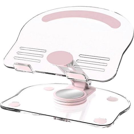 360° drehbarer Acryl-Tablet-Ständer, verstellbar, faltbar und rutschfester Handyhalter für iPad Pro/Air/Mini (4,7–13 Zoll) (1/5)