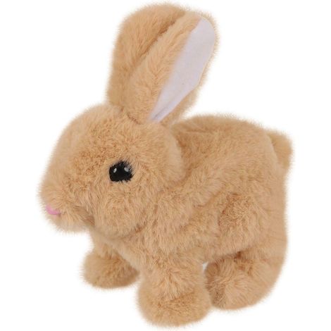 Jouets lapins sauteurs, jouets interactifs en peluche lapin