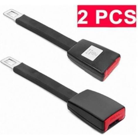 2 Rallonge ceinture sécurité,ABS durable,25cm,universel auto (1/3)
