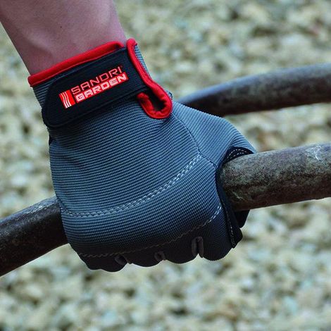 Guantes Sandrigarden, sg-touch ce cat ii, talla 9 (1/4)