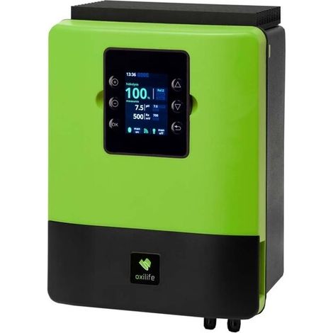 Oxilife Système électrolyse au sel + hydrolyse pour piscine jusqu’à 120 m³, WiFi option