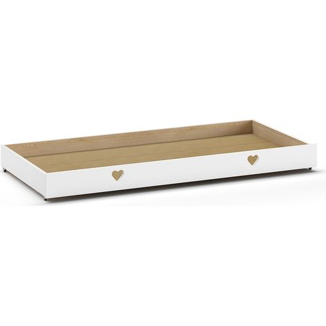 Tiroir de lit 90x190 Vipack Amori Blanc (1/5)