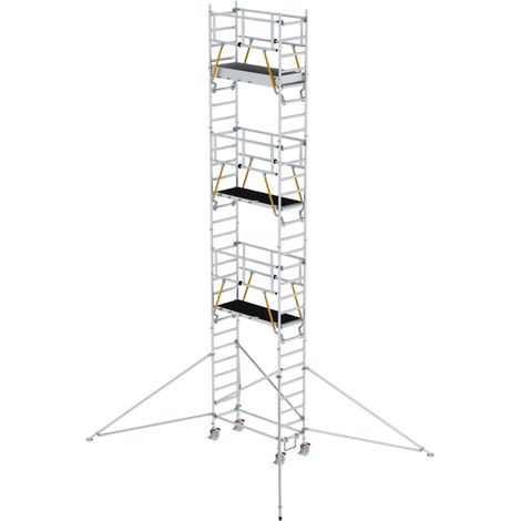 MUNK FlexxTower SGX mit vorlaufendem Geländer