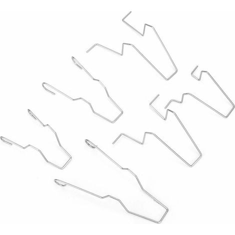 Kfz-Scheinwerferlampenhalter, 6 Stück Stahl-Scheinwerfer-Haltefederclip 5ZHSFULLKIT Ersatz für H1/H3/H4/H7