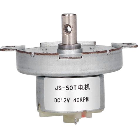 Getriebemotor-Untersetzungsgetriebe, Industriesteuerungszubehör, 40 U/min, 12 V DC, JS-50T (1/5)
