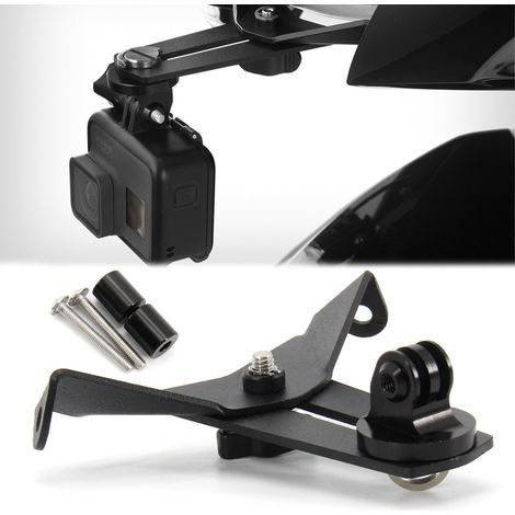 Support de caméra embarquée GoPro à montage avant pour motos BMW R1200RT et 1250RT (1/4)