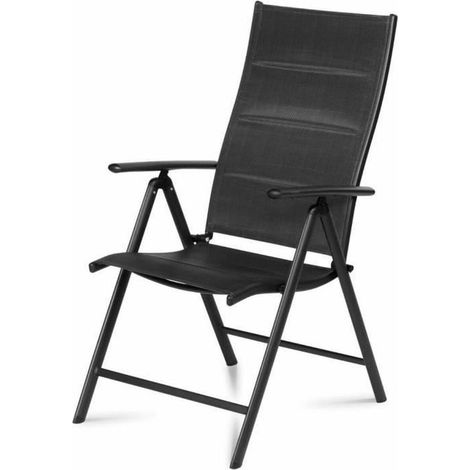 Fieldmann FDZN 5016 Gartenstuhl schwarz 2 Stück