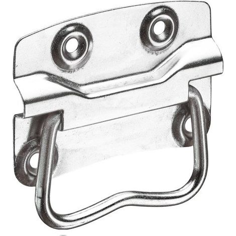 Maniglia HETTICH in acciaio zincato, interasse 64 mm HETTICH
