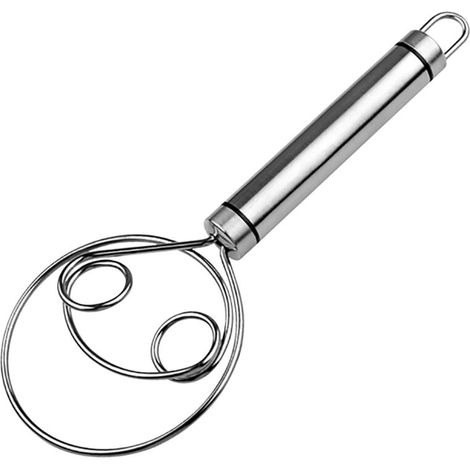 Fouet à Pâte à Pain Danois en Acier Inoxydable Fouet à Pâte à Pain NéErlandais Outil de Notation Outils de Gâteau pour Pain, Pâtisserie ou Pizza (1/5)