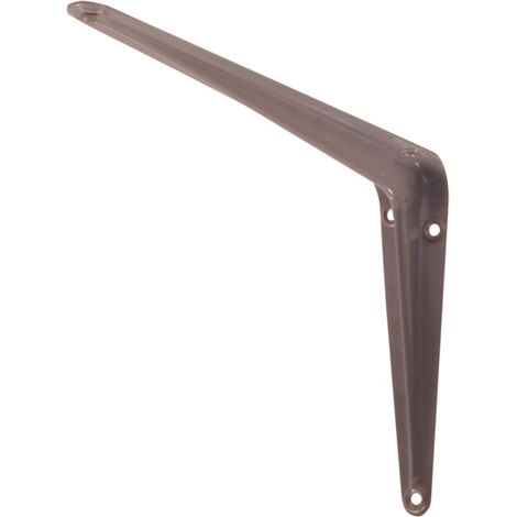 reggimensola in lamiera nervata - 300 x 350 mm. - grigio