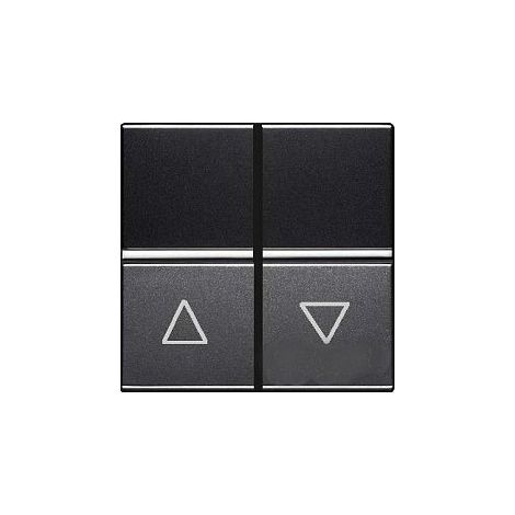 Zenit Double Poussoir Commande De Volets Roulants Anthracite 2CLA224400N1801 ABB N2244AN