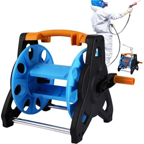 Garden hose reel, outdoor hose reels - Hose storage roll management reel, Garden car water washing cart for park, patio (1/5)