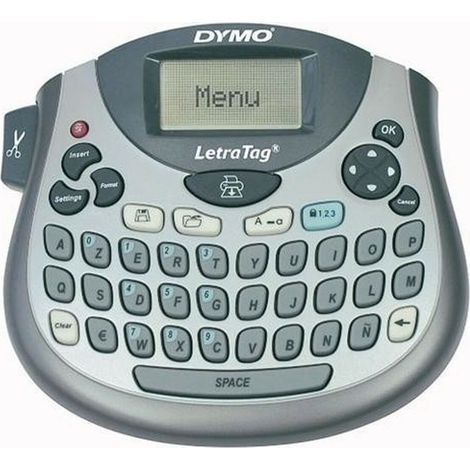 Dymo LetraTag LT-100T etichettatrice compatta grigia (1/2)