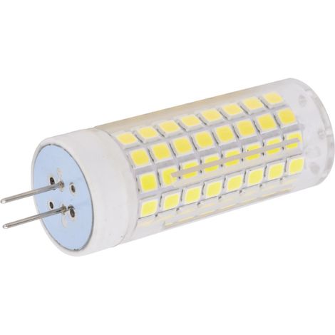 Ampoule G4 à intensité variable, éclairage 360°, 1000 lm, 102 LED 2835, compatible avec lustres et lampes de table, 110 V, 10 W, blanc froid (1/5)