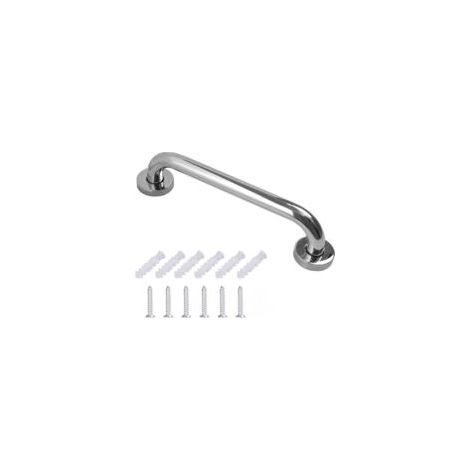 Haltegriffe aus Edelstahl für Bad, Badewanne, Toilette, Senioren, 30 cm - Crezuo