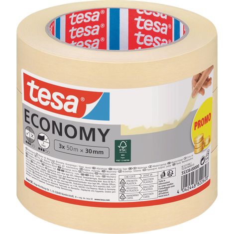 tesa UNIVERSAL 55338-00000-15 Kreppband Beige (L x B) 50 m x 30 mm 3 St. (1/5)