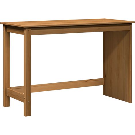 Maison Exclusive - Schreibtisch Honigbraun 112 x 50 x 75 cm Massi