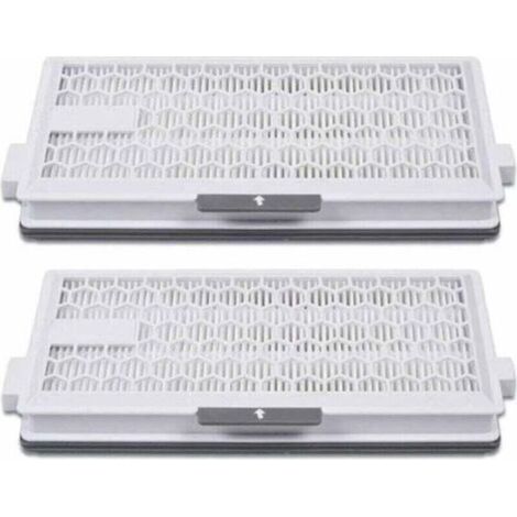 2er-Pack Airclean Plus Filter für Miele Air Clean SF-HA 50, XU, Complete C2 C3, Compact Modell C1 C2, 10107860 - (1/3)
