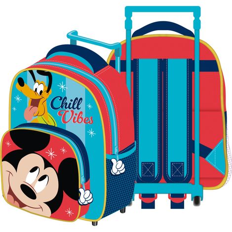 Sac à Roulettes  24X36X12 cm - Mickey & Dingo