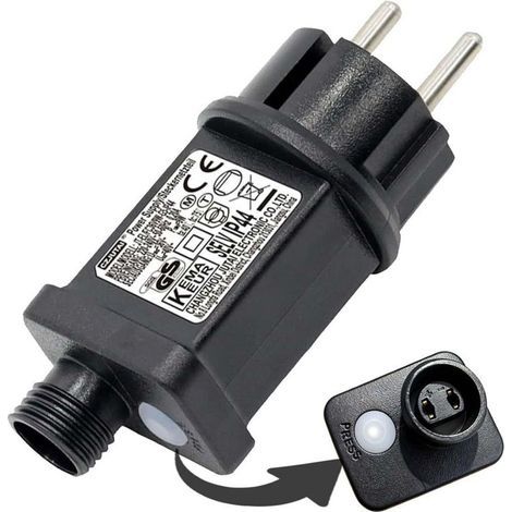 31V 6W 8 Modes Timer Flashing String Lights IP44 Waterproof Christmas Tree Curtain Lights (1/4)